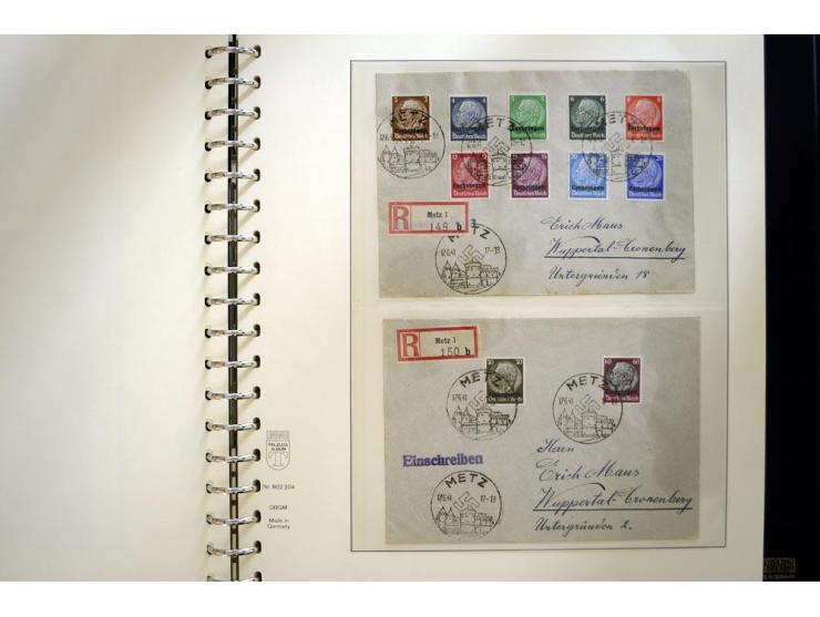 1939/45, sehr schöne, meist postfrische Sammlung, dabei Albanien Mi.-Nr. 1-14, Estland Mi.-Nr. 1-3U, Dünkirchen Frankreich Mi