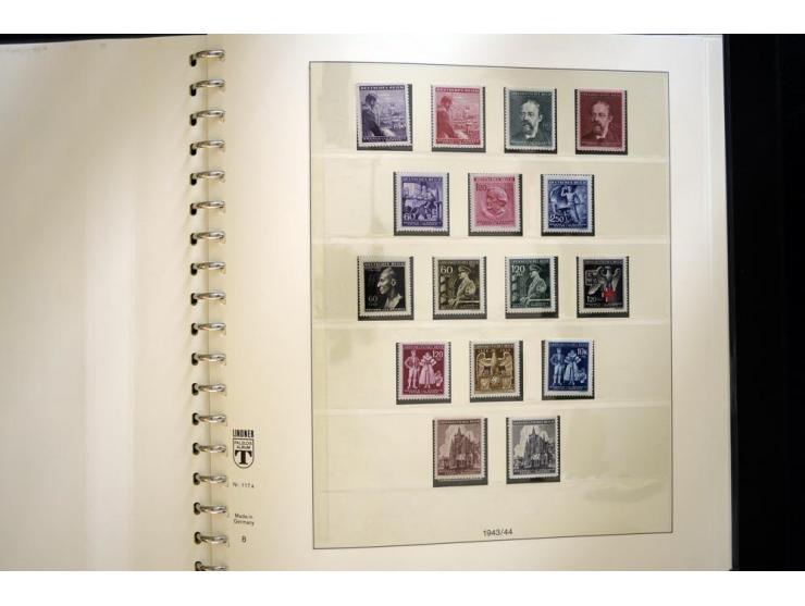 1939/45, sehr schöne, meist postfrische Sammlung, dabei Albanien Mi.-Nr. 1-14, Estland Mi.-Nr. 1-3U, Dünkirchen Frankreich Mi