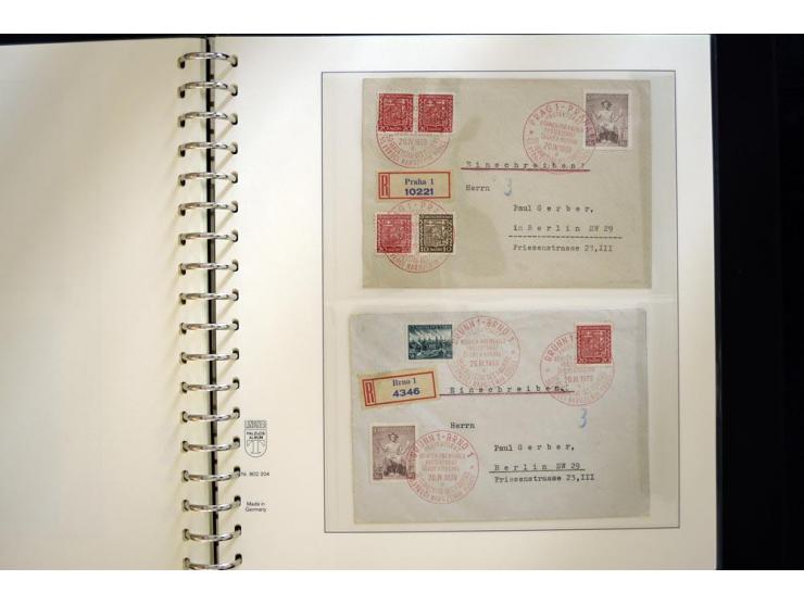 1939/45, sehr schöne, meist postfrische Sammlung, dabei Albanien Mi.-Nr. 1-14, Estland Mi.-Nr. 1-3U, Dünkirchen Frankreich Mi