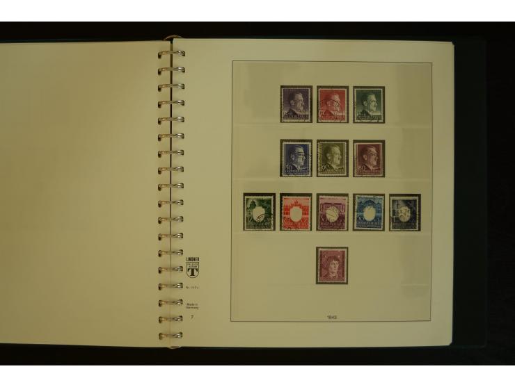 1939/45, gestempelte Sammlung mit vielen besseren Werten und Sätzen wie Litauen Wilna-Gebiet Mi.-Nr. 10-18, Raseiniai Mi.-Nr.
