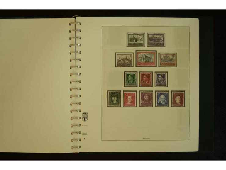 1939/45, gestempelte Sammlung mit vielen besseren Werten und Sätzen wie Litauen Wilna-Gebiet Mi.-Nr. 10-18, Raseiniai Mi.-Nr.