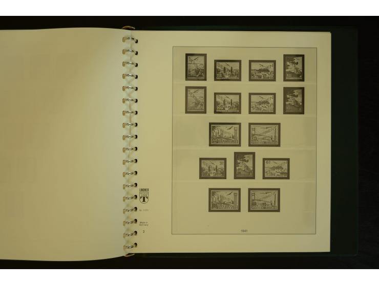 1939/45, gestempelte Sammlung mit vielen besseren Werten und Sätzen wie Litauen Wilna-Gebiet Mi.-Nr. 10-18, Raseiniai Mi.-Nr.