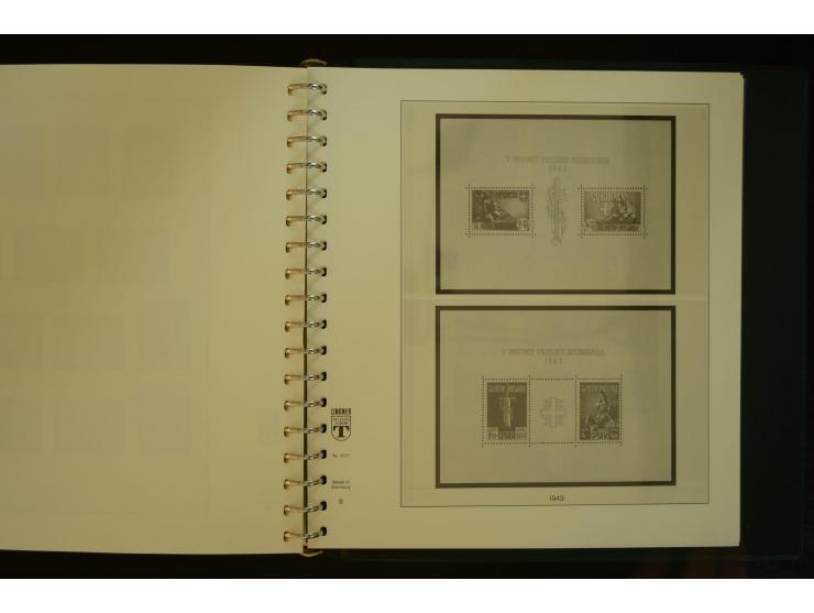 1939/45, gestempelte Sammlung mit vielen besseren Werten und Sätzen wie Litauen Wilna-Gebiet Mi.-Nr. 10-18, Raseiniai Mi.-Nr.