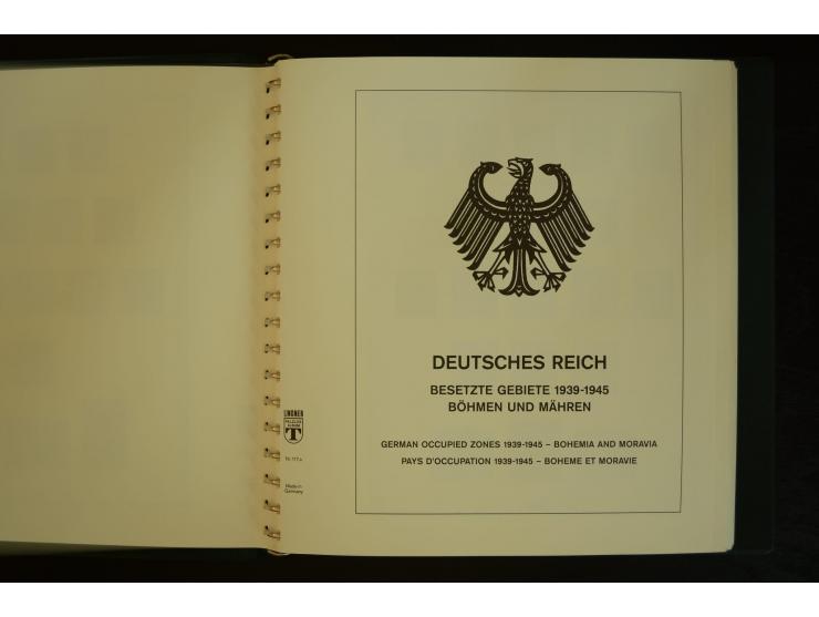 1939/45, gestempelte Sammlung mit vielen besseren Werten und Sätzen wie Litauen Wilna-Gebiet Mi.-Nr. 10-18, Raseiniai Mi.-Nr.