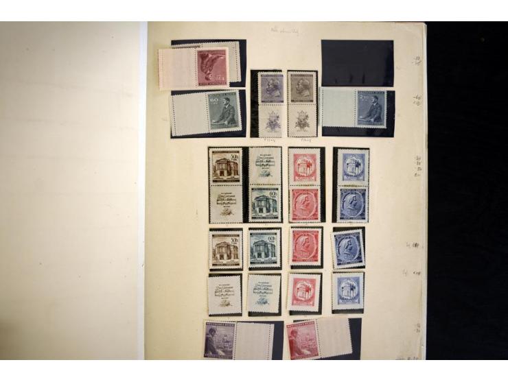 1939/45, vorwiegend postfrische Sammlung, dabei u.a. Albanien Mi.-Nr. 1-14(2) postfrisch, Kotor Mi.-Nr. 1-6, 7-10 postfrisch,