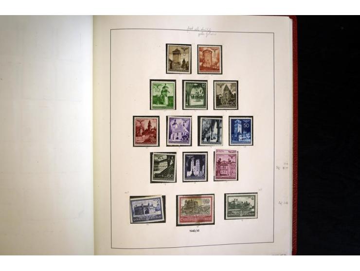 1939/45, vorwiegend postfrische Sammlung, dabei u.a. Albanien Mi.-Nr. 1-14(2) postfrisch, Kotor Mi.-Nr. 1-6, 7-10 postfrisch,