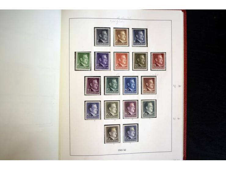 1939/45, vorwiegend postfrische Sammlung, dabei u.a. Albanien Mi.-Nr. 1-14(2) postfrisch, Kotor Mi.-Nr. 1-6, 7-10 postfrisch,
