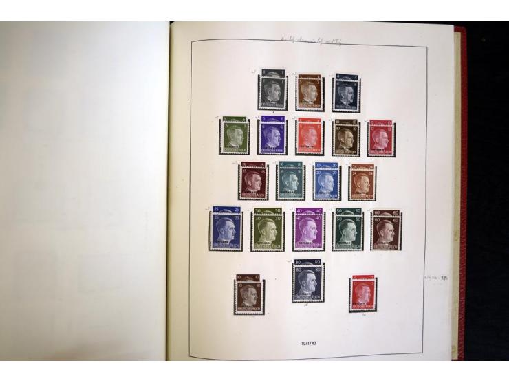 1939/45, vorwiegend postfrische Sammlung, dabei u.a. Albanien Mi.-Nr. 1-14(2) postfrisch, Kotor Mi.-Nr. 1-6, 7-10 postfrisch,