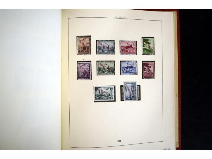 1939/45, vorwiegend postfrische Sammlung, dabei u.a. Albanien Mi.-Nr. 1-14(2) postfrisch, Kotor Mi.-Nr. 1-6, 7-10 postfrisch,