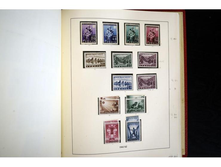 1939/45, vorwiegend postfrische Sammlung, dabei u.a. Albanien Mi.-Nr. 1-14(2) postfrisch, Kotor Mi.-Nr. 1-6, 7-10 postfrisch,
