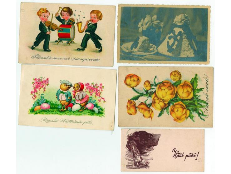 1941/44, 25 Briefe und Karten dabei auch Estland und DPO, dabei Flugpost sowie R- und Zensurbriefe, gute Erhaltung
