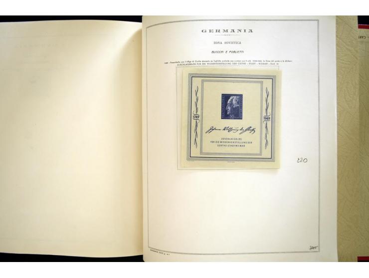 1940/50, ungebrauchte und postfrische Sammlung beginnend mit u.a. Generalgouvernement Mi.-Nr. I-III ungebraucht, ein kleiner 