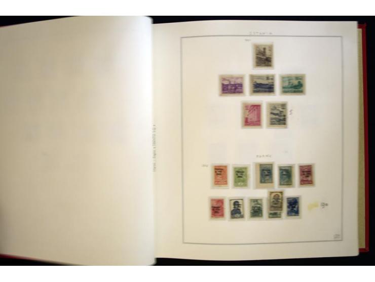 1940/50, ungebrauchte und postfrische Sammlung beginnend mit u.a. Generalgouvernement Mi.-Nr. I-III ungebraucht, ein kleiner 