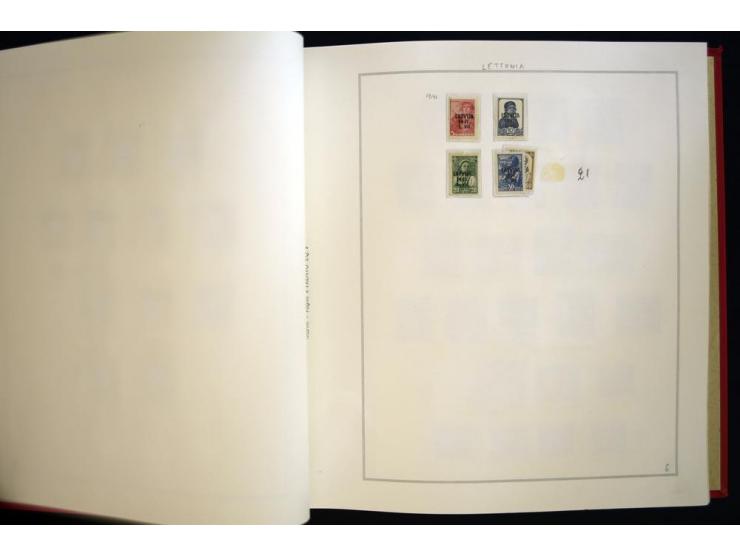 1940/50, ungebrauchte und postfrische Sammlung beginnend mit u.a. Generalgouvernement Mi.-Nr. I-III ungebraucht, ein kleiner 