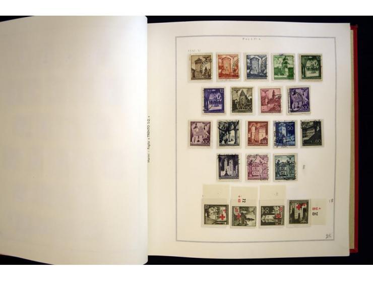 1940/50, ungebrauchte und postfrische Sammlung beginnend mit u.a. Generalgouvernement Mi.-Nr. I-III ungebraucht, ein kleiner 