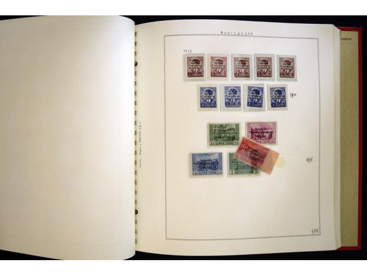 1940/50, ungebrauchte und postfrische Sammlung beginnend mit u.a. Generalgouvernement Mi.-Nr. I-III ungebraucht, ein kleiner 