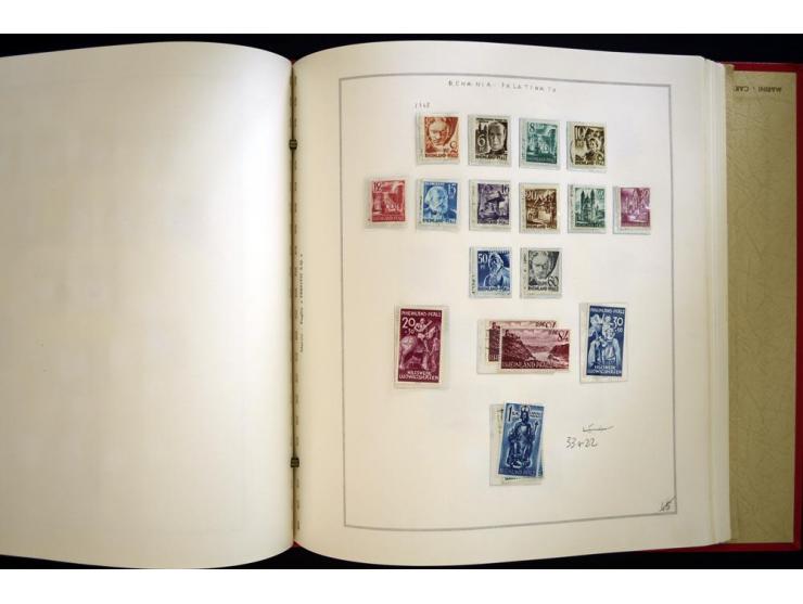 1940/50, ungebrauchte und postfrische Sammlung beginnend mit u.a. Generalgouvernement Mi.-Nr. I-III ungebraucht, ein kleiner 