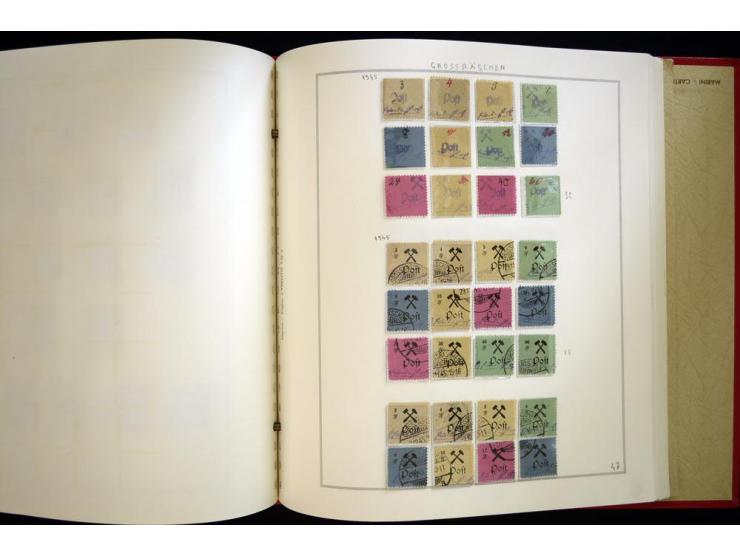 1940/50, ungebrauchte und postfrische Sammlung beginnend mit u.a. Generalgouvernement Mi.-Nr. I-III ungebraucht, ein kleiner 