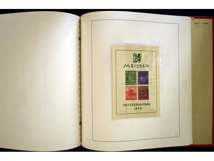 1940/50, ungebrauchte und postfrische Sammlung beginnend mit u.a. Generalgouvernement Mi.-Nr. I-III ungebraucht, ein kleiner 