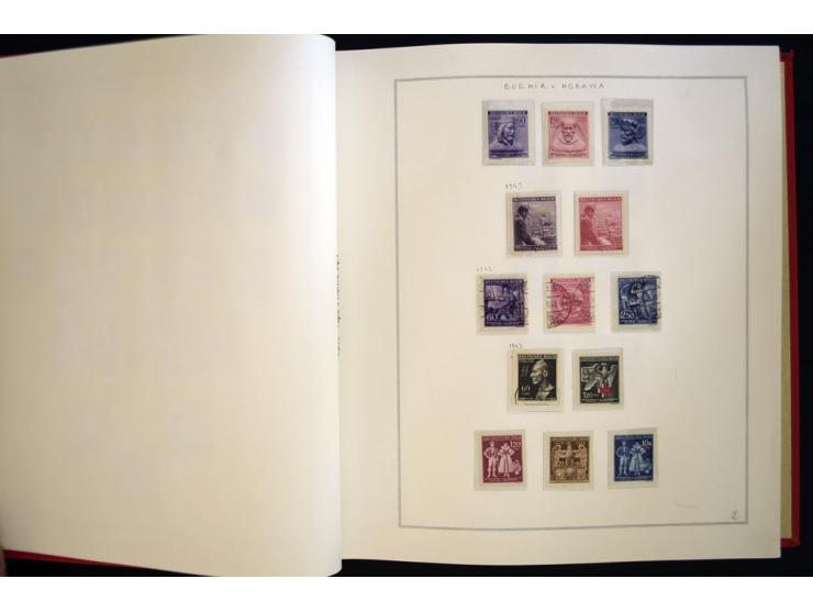 1940/50, ungebrauchte und postfrische Sammlung beginnend mit u.a. Generalgouvernement Mi.-Nr. I-III ungebraucht, ein kleiner 