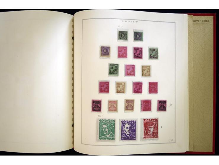 1940/50, ungebrauchte und postfrische Sammlung beginnend mit u.a. Generalgouvernement Mi.-Nr. I-III ungebraucht, ein kleiner 