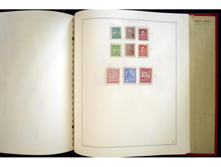 1940/50, ungebrauchte und postfrische Sammlung beginnend mit u.a. Generalgouvernement Mi.-Nr. I-III ungebraucht, ein kleiner 