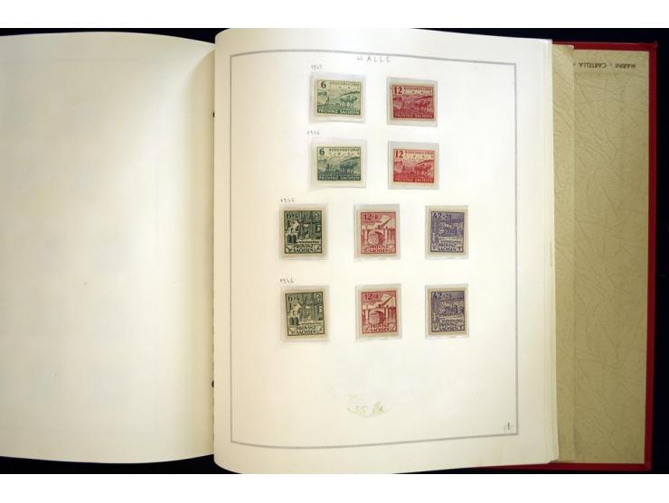 1940/50, ungebrauchte und postfrische Sammlung beginnend mit u.a. Generalgouvernement Mi.-Nr. I-III ungebraucht, ein kleiner 