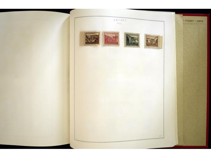 1940/50, ungebrauchte und postfrische Sammlung beginnend mit u.a. Generalgouvernement Mi.-Nr. I-III ungebraucht, ein kleiner 