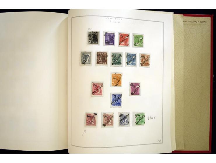 1940/50, ungebrauchte und postfrische Sammlung beginnend mit u.a. Generalgouvernement Mi.-Nr. I-III ungebraucht, ein kleiner 