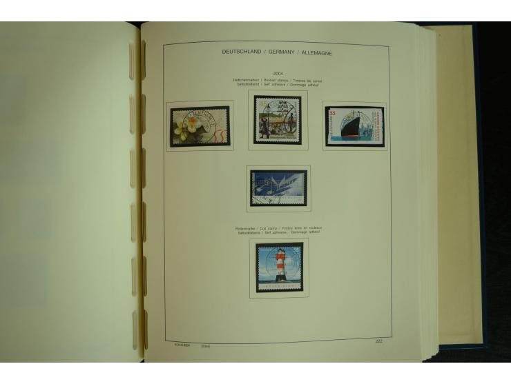1945/2012, ungebrauchte/postfrische und gestempelte Sammlung, dabei Bizone mit besseren u.a. Mi.-Nr. 93I XG gestempelt mit Fo