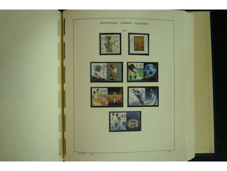 1945/2012, ungebrauchte/postfrische und gestempelte Sammlung, dabei Bizone mit besseren u.a. Mi.-Nr. 93I XG gestempelt mit Fo