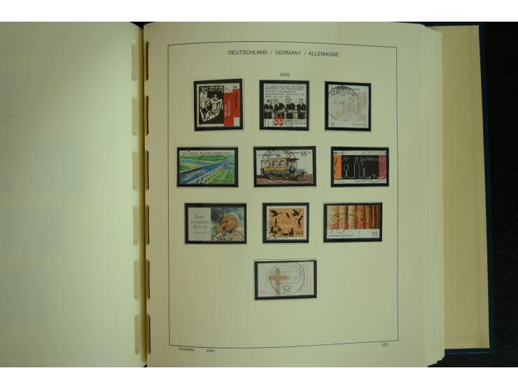 1945/2012, ungebrauchte/postfrische und gestempelte Sammlung, dabei Bizone mit besseren u.a. Mi.-Nr. 93I XG gestempelt mit Fo