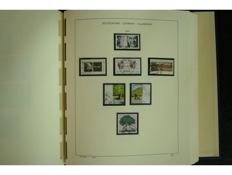 1945/2012, ungebrauchte/postfrische und gestempelte Sammlung, dabei Bizone mit besseren u.a. Mi.-Nr. 93I XG gestempelt mit Fo