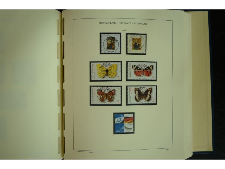 1945/2012, ungebrauchte/postfrische und gestempelte Sammlung, dabei Bizone mit besseren u.a. Mi.-Nr. 93I XG gestempelt mit Fo