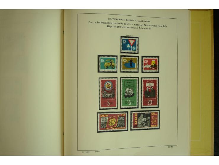 1945/2012, ungebrauchte/postfrische und gestempelte Sammlung, dabei Bizone mit besseren u.a. Mi.-Nr. 93I XG gestempelt mit Fo