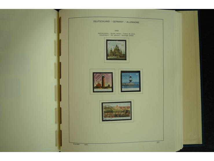 1945/2012, ungebrauchte/postfrische und gestempelte Sammlung, dabei Bizone mit besseren u.a. Mi.-Nr. 93I XG gestempelt mit Fo