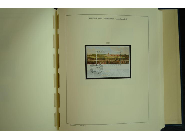 1945/2012, ungebrauchte/postfrische und gestempelte Sammlung, dabei Bizone mit besseren u.a. Mi.-Nr. 93I XG gestempelt mit Fo