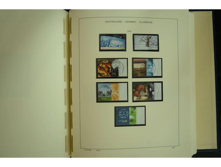 1945/2012, ungebrauchte/postfrische und gestempelte Sammlung, dabei Bizone mit besseren u.a. Mi.-Nr. 93I XG gestempelt mit Fo