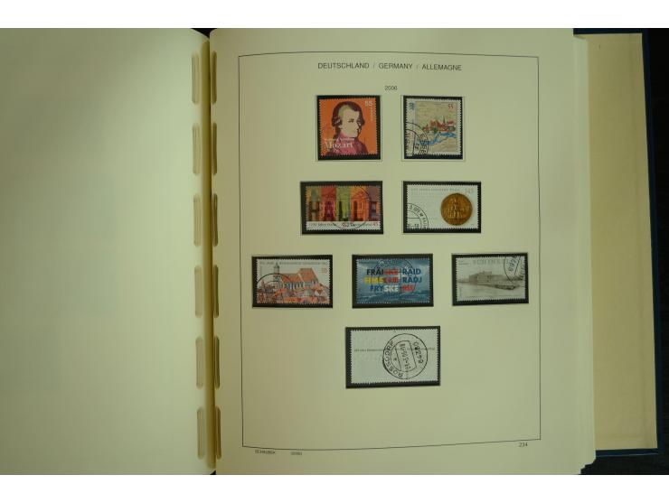 1945/2012, ungebrauchte/postfrische und gestempelte Sammlung, dabei Bizone mit besseren u.a. Mi.-Nr. 93I XG gestempelt mit Fo
