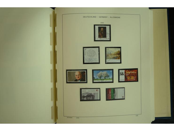 1945/2012, ungebrauchte/postfrische und gestempelte Sammlung, dabei Bizone mit besseren u.a. Mi.-Nr. 93I XG gestempelt mit Fo