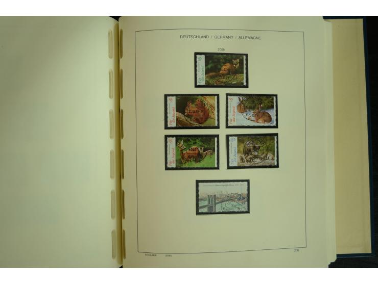 1945/2012, ungebrauchte/postfrische und gestempelte Sammlung, dabei Bizone mit besseren u.a. Mi.-Nr. 93I XG gestempelt mit Fo