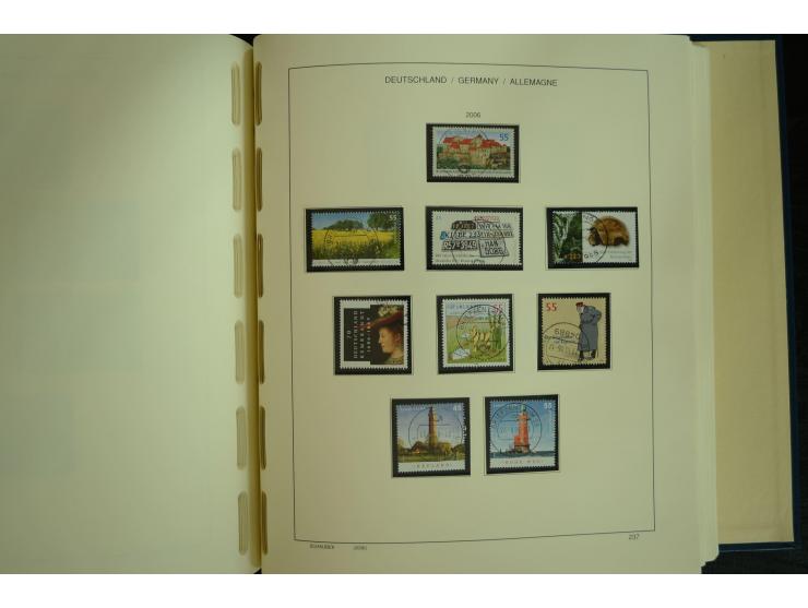 1945/2012, ungebrauchte/postfrische und gestempelte Sammlung, dabei Bizone mit besseren u.a. Mi.-Nr. 93I XG gestempelt mit Fo