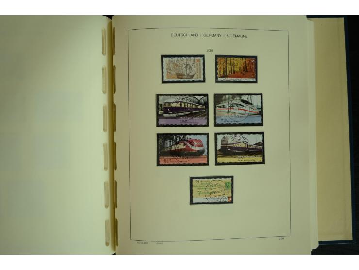 1945/2012, ungebrauchte/postfrische und gestempelte Sammlung, dabei Bizone mit besseren u.a. Mi.-Nr. 93I XG gestempelt mit Fo