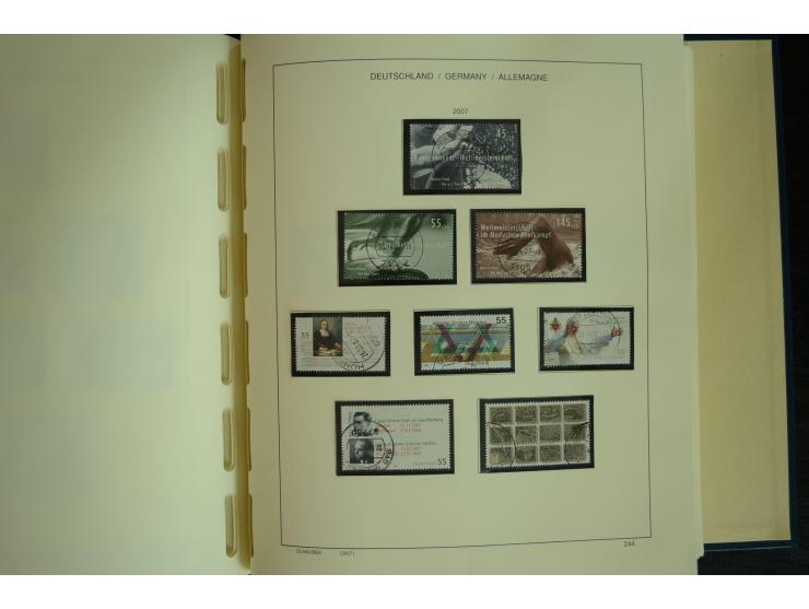 1945/2012, ungebrauchte/postfrische und gestempelte Sammlung, dabei Bizone mit besseren u.a. Mi.-Nr. 93I XG gestempelt mit Fo