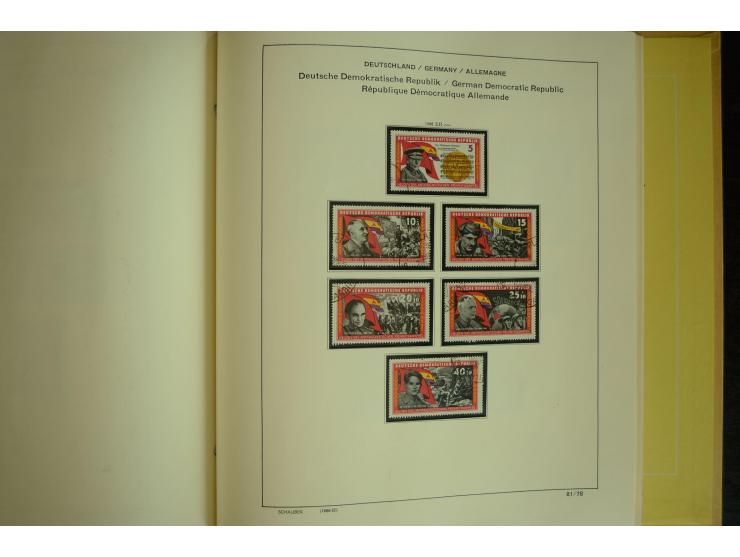 1945/2012, ungebrauchte/postfrische und gestempelte Sammlung, dabei Bizone mit besseren u.a. Mi.-Nr. 93I XG gestempelt mit Fo