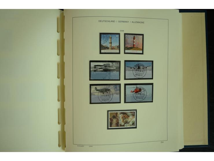 1945/2012, ungebrauchte/postfrische und gestempelte Sammlung, dabei Bizone mit besseren u.a. Mi.-Nr. 93I XG gestempelt mit Fo