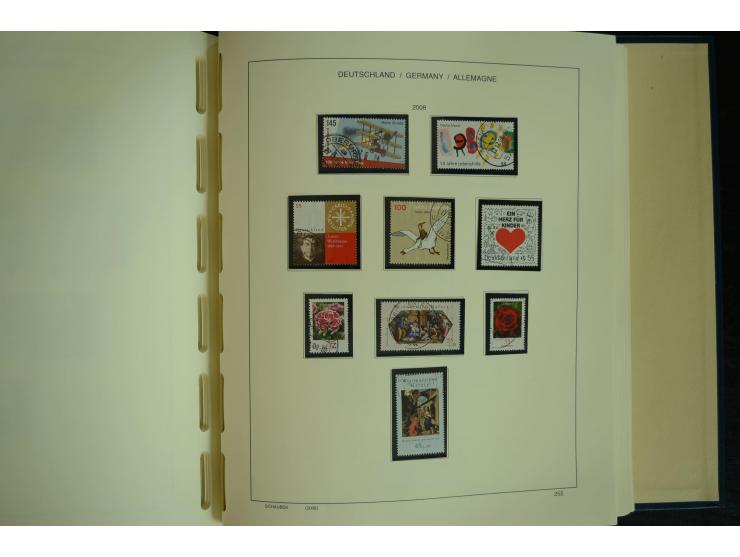 1945/2012, ungebrauchte/postfrische und gestempelte Sammlung, dabei Bizone mit besseren u.a. Mi.-Nr. 93I XG gestempelt mit Fo