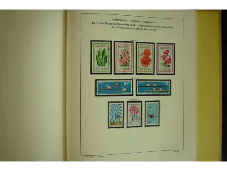 1945/2012, ungebrauchte/postfrische und gestempelte Sammlung, dabei Bizone mit besseren u.a. Mi.-Nr. 93I XG gestempelt mit Fo