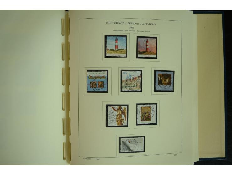 1945/2012, ungebrauchte/postfrische und gestempelte Sammlung, dabei Bizone mit besseren u.a. Mi.-Nr. 93I XG gestempelt mit Fo