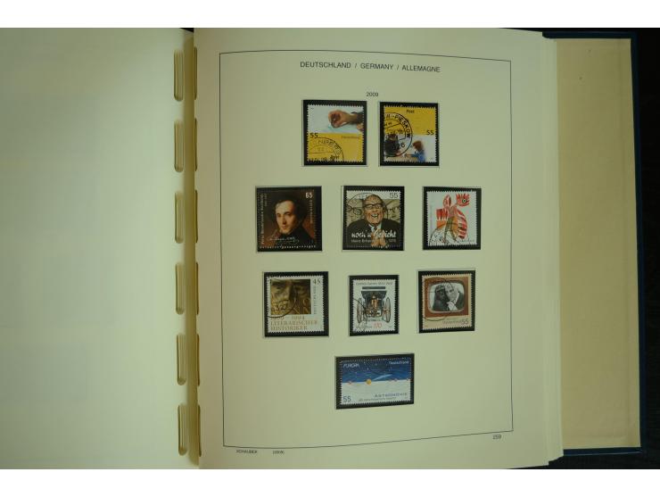 1945/2012, ungebrauchte/postfrische und gestempelte Sammlung, dabei Bizone mit besseren u.a. Mi.-Nr. 93I XG gestempelt mit Fo